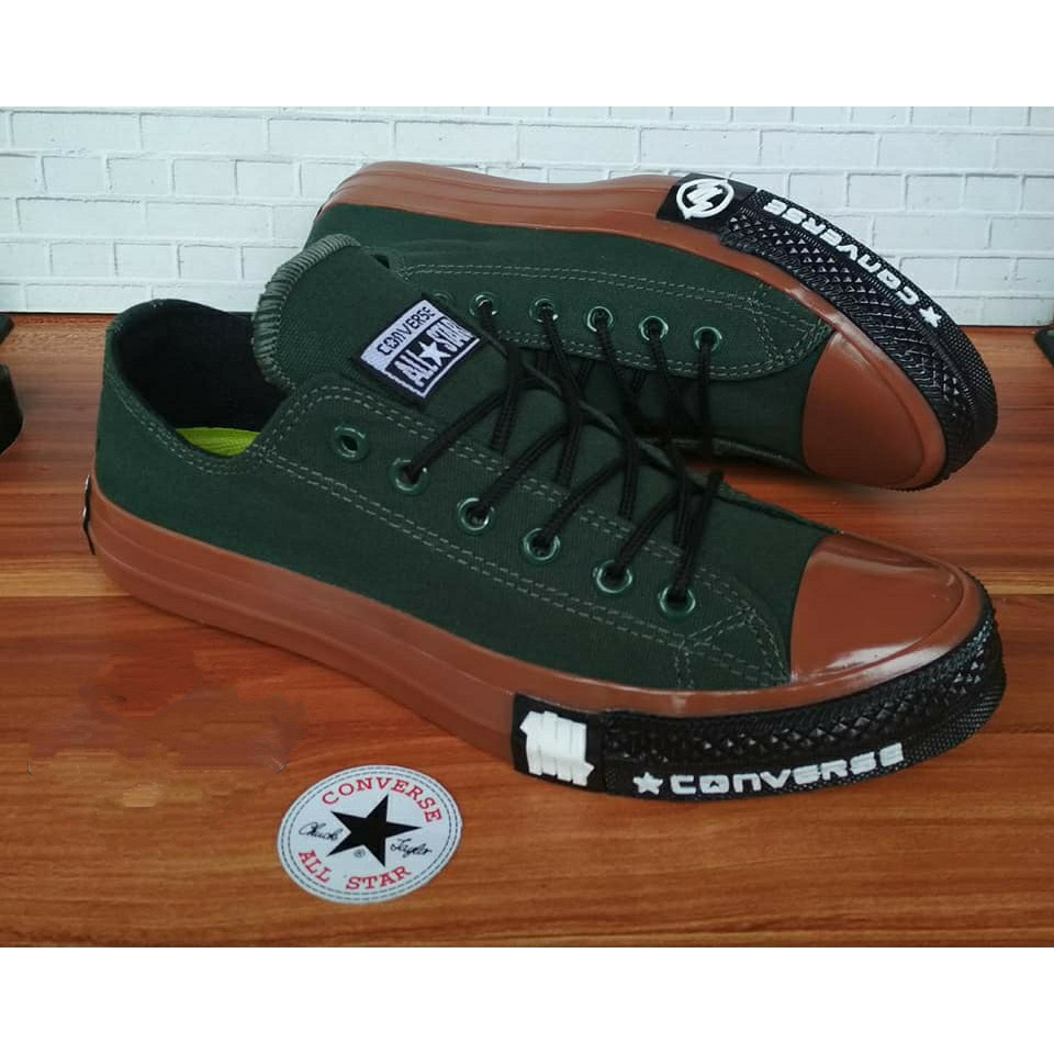 Sepatu Sneakers Import Converse Chuck Tailor All Star CT Hijau Army Premium