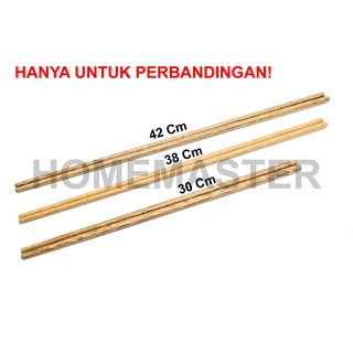 HomeMaster Sumpit  Kayu  42 Cm Extra Panjang SK42 Shopee 