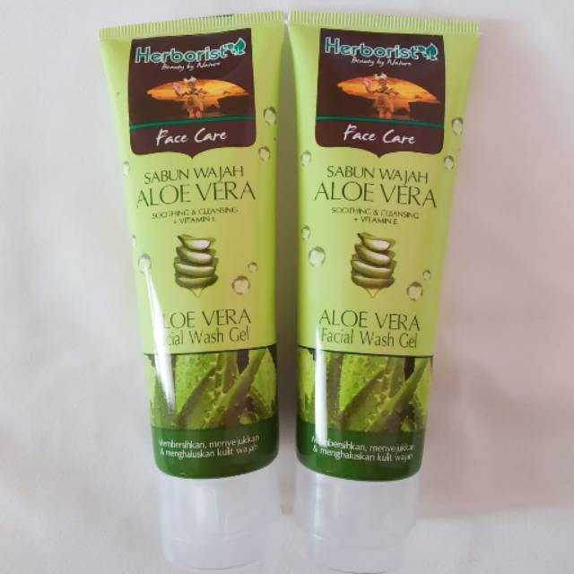 Herborist Facial Wash Gel Aloevera