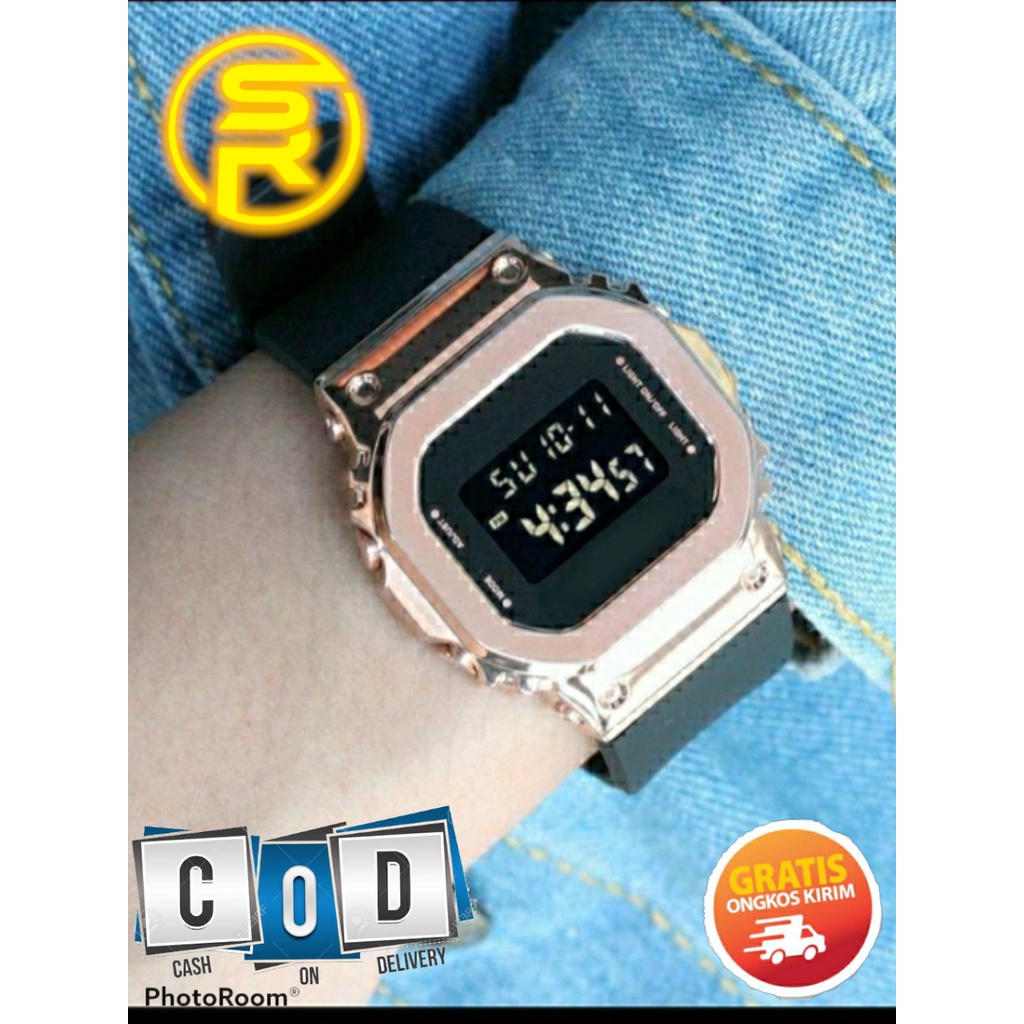 COD - (BLACK ROSEGOLD SPECIAL EDITION) JAM TANGAN DIGITAL PRIA/WANITA CASUAL SIMPLE SPORTY / JAM TANGAN DIGITAL CEWE/COWO / JAM TANGAN DIGITAL WATER RESIST BEST SELLLER 2022