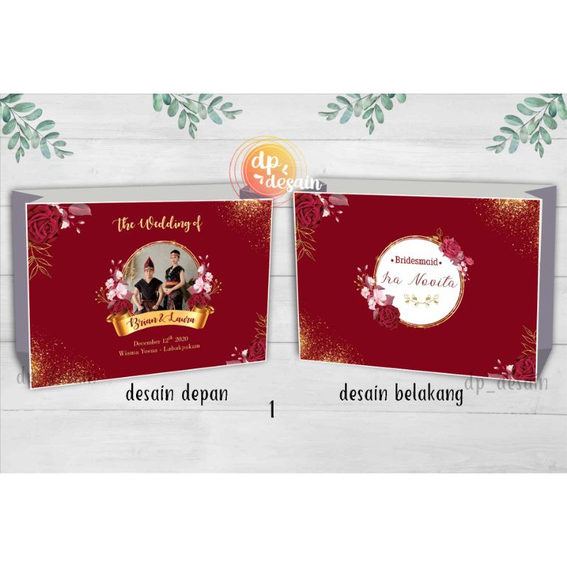 

Paperbag Medium tanpa laminasi + Card 12x10 custom
