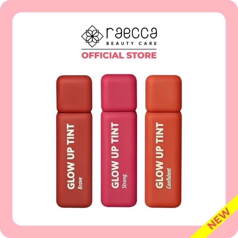 Jual RAECCA GLOW UP TINT / LIPTINT RAECCA STRONG BRAVE CONFIDENT ...