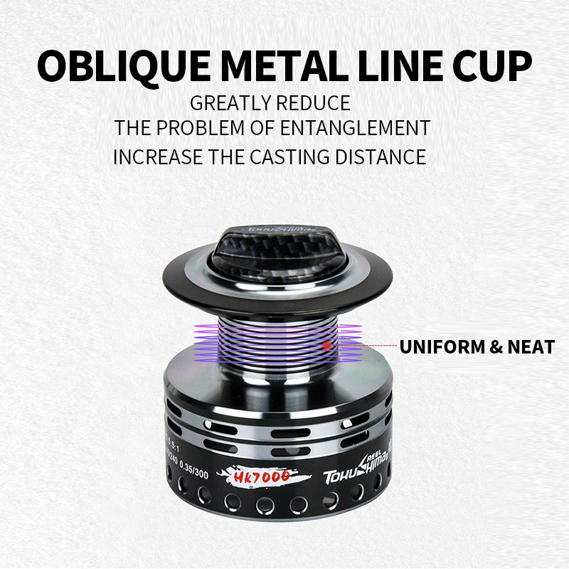 Set Reel Pancing Kecepatan Tinggi 13 + 1 Bahan Full Metal