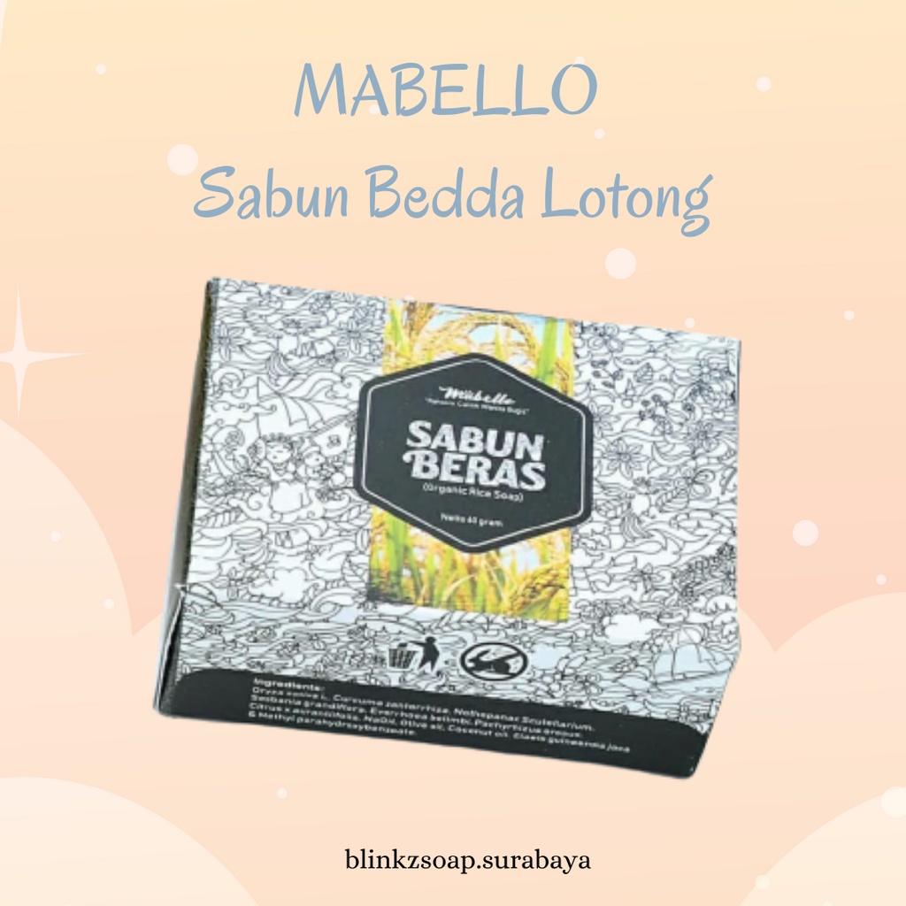 MABELLO Sabun Bedda lotong / Bedak Lotong