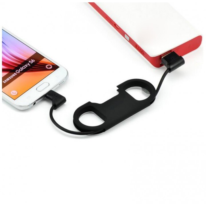 TOD Portable Micro USB Cable with Bottle Opener Function