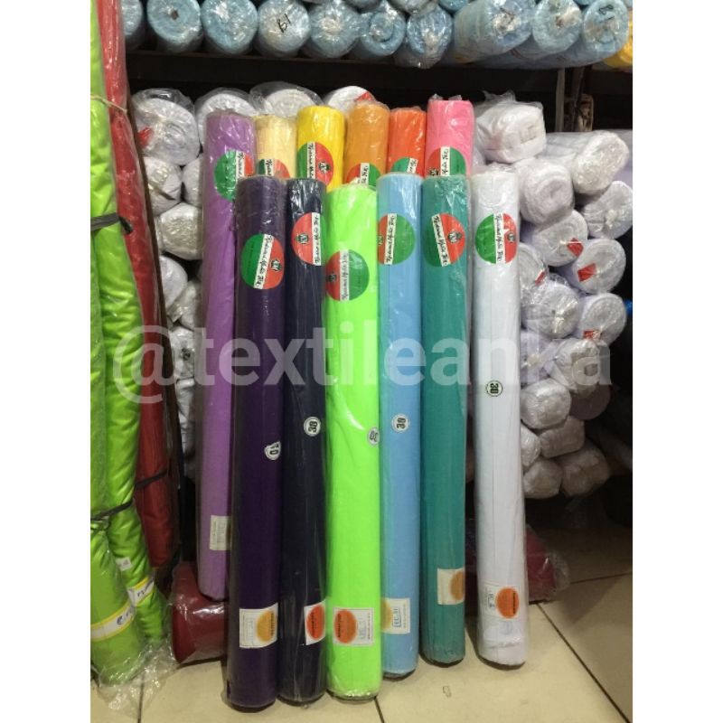 Kain Tetoron TC2 KM TC Spanduk Umbul-umbul Kain Spanduk Atribut Partai Warna Lebar 90 cm GROSIR