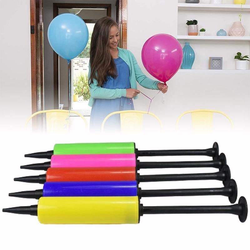 (FO)Pompa Balon Tangan Manual / Alat Pompa Tiup Angin Balloon Bola Pelampung Ban Renang / Portable Manual Hand Pump / Pompa Mini