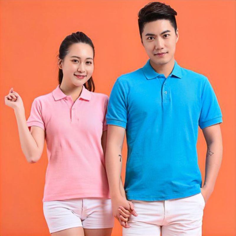 kaos polo shirt / baju kaos kerah dewasa