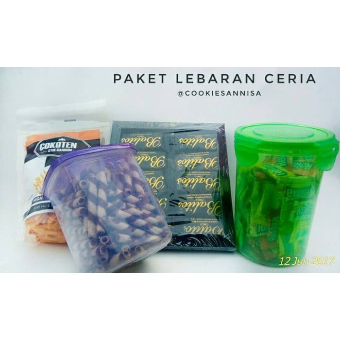 

Paket Kue Lebaran / Parcel Kue Lebaran Murah *Gratis Tas Cantik*