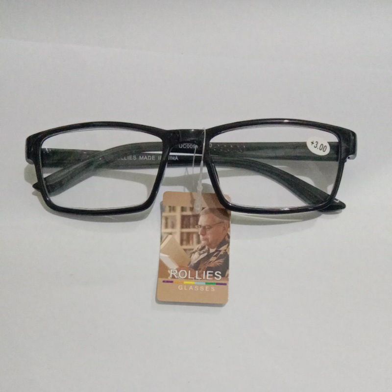 kacamata baca plus +3.00