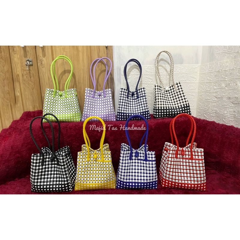 Majid Tas Handmade - Tote Bag Wanita Jali Premium Daffa Tas Anyaman