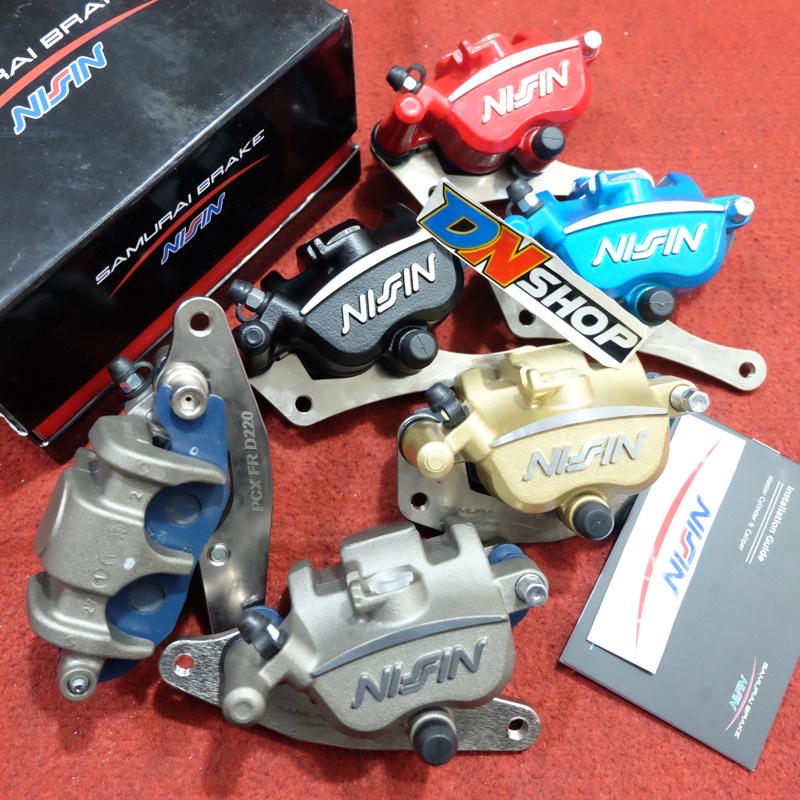 Kaliper belakang nissin samurai braket pcx 150 160
