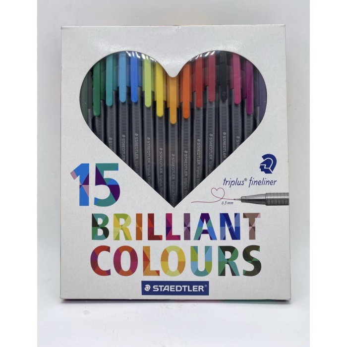 

Jualan Staedler Triplus Fineliner 15 Warna Murah
