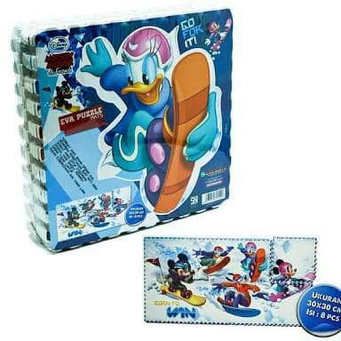 Puzzle Evamat - Matras Puzzle - Puzzle Lantai Evamat Alas Lantai Anak Puzzle - Disney Produk Terbaik