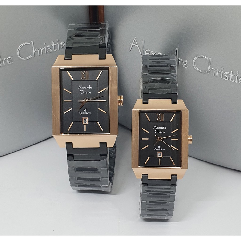 Alexandre Christie Ac 8643 Various Colours  Jam Tangan Couple (Bisa Beli Satuan) Original