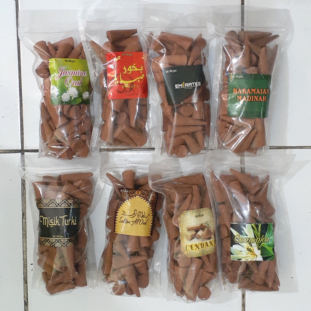 Dupa Kerucut/Buhur Aromaterapi isi 50pc
