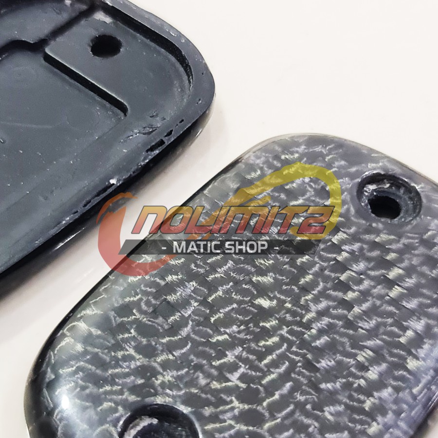 Cover Tutup Master Minyak Carbon Kevlar Yamaha Nmax All Type