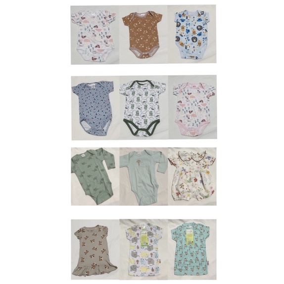 [Brand New] Baju Bayi Jumper Juniors Giggles Bebegenic & Dress Haloli