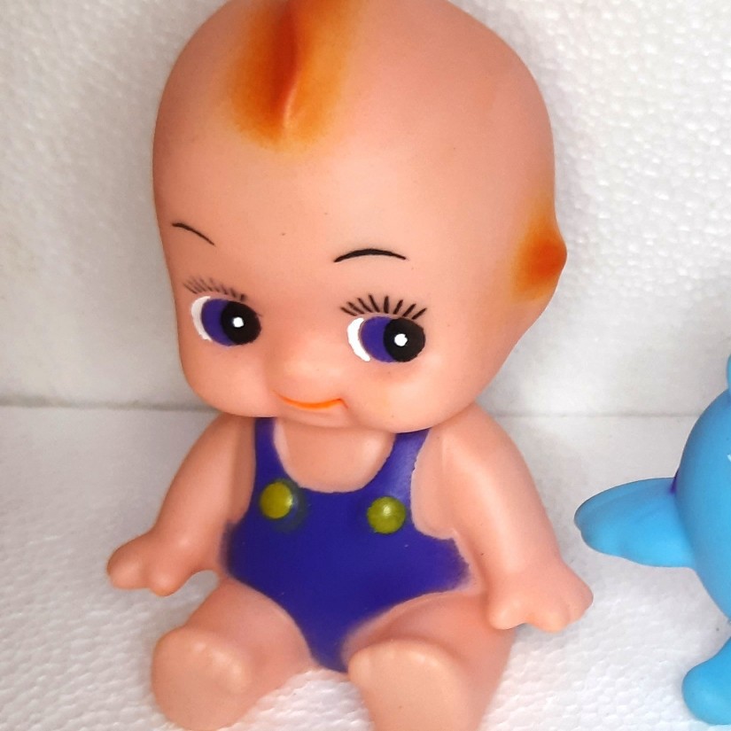 MAINAN BAYI TERBARU VINYL BAYI PENCET MAINAN MANDI BAYI