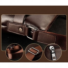 [CUCI GUDANG] Tas Selempang Kulit Pria Premium Import Original Leather Mens Bag