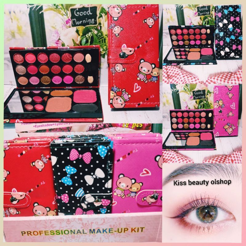 Paket Kosmetik Fondation Fit Me  Maybelline + Eyeshadow Maybelline