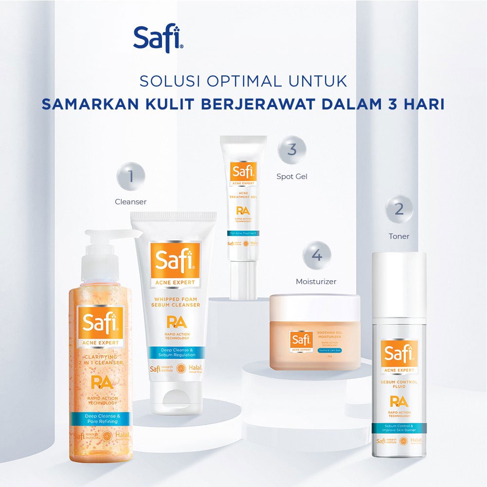 SAFI Acne Expert Soothing Gel Moisturizer