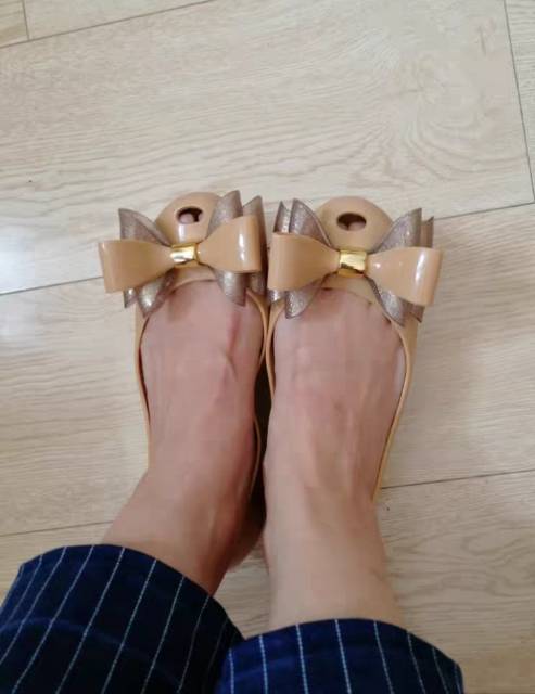 Sepatu Melissa ultagirl bow gliter 2 import