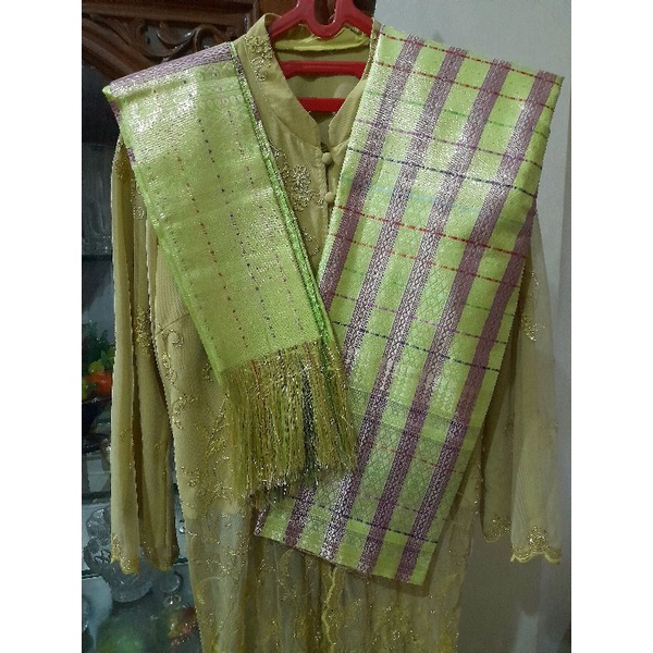 Preloved Kebaya Set Mewah Tempahan