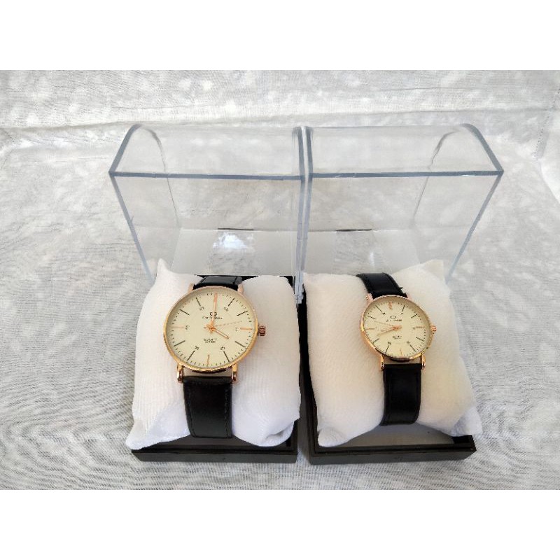 JAM TANGAN COUPLE CHARLES DELON