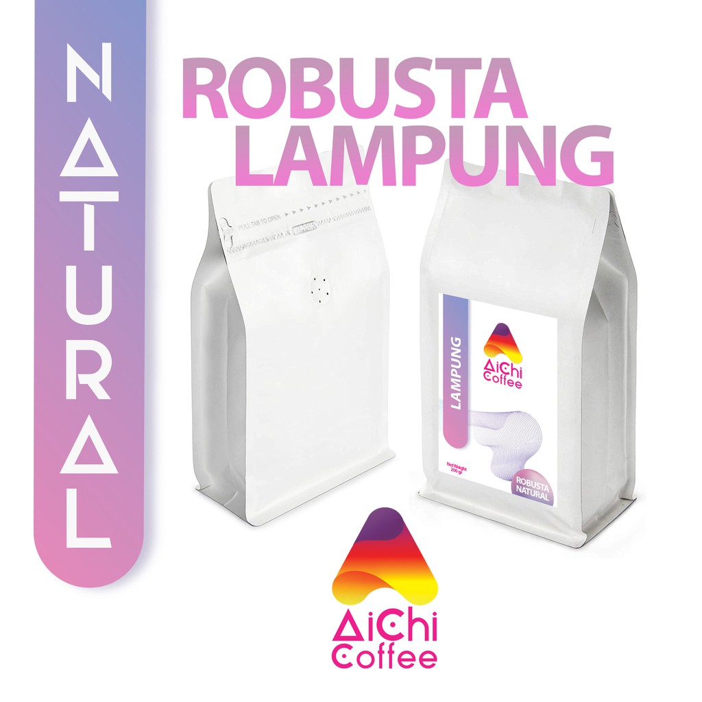 

Kopi Robusta Lampung 200 gr Biji/Bubuk