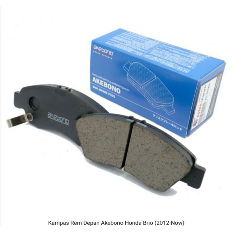 Kampas Rem Depan Akebono Honda Brio (2012-Now)
