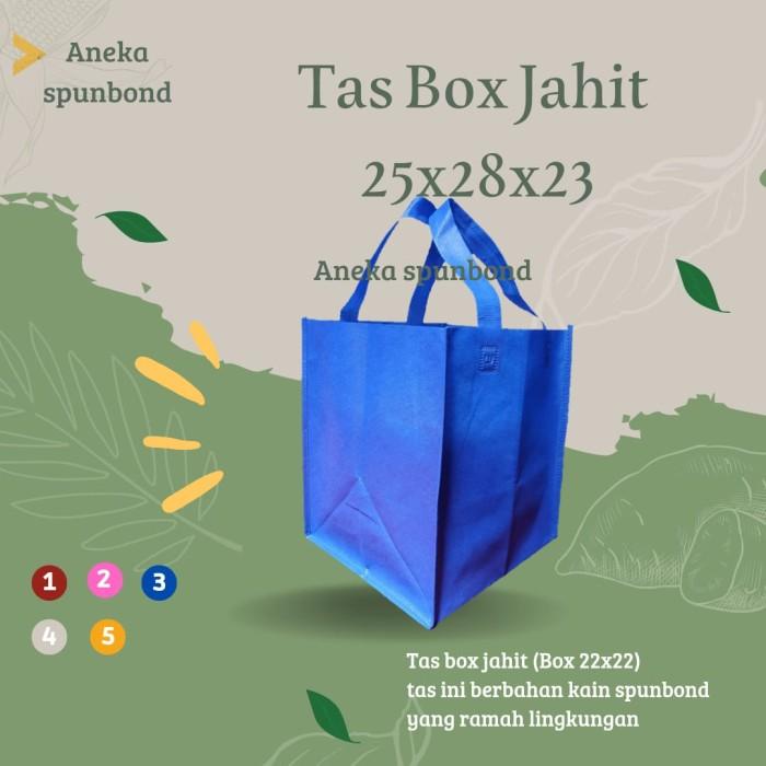 

Goodiebag Tas Spunbond Jahit Box 22 Premium