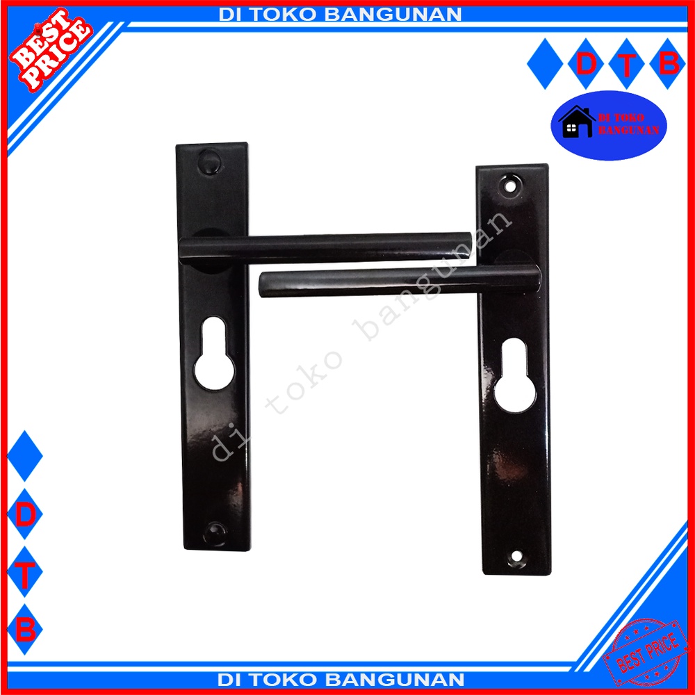 Kunci Pintu Set Kawat Nyamuk Handle Pintu Soligen Tralis Alumunium D1-012