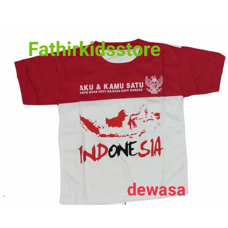 ATASAN DEWASA MERAH PUTIH