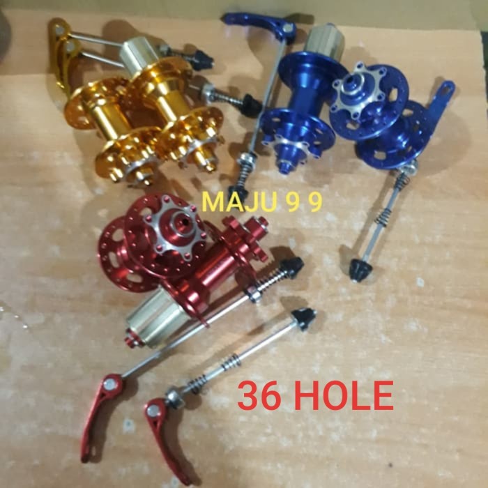 HUB DAN FREEHUB SEPEDA MTB MEREK RAZE 6 BOLT 6 BEARING JANGKRIK BOSSKU