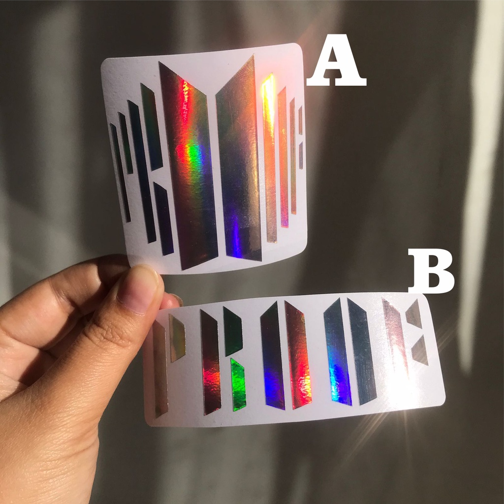 BTS PROOF STICKER HOLOGRAM