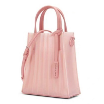 [TANG&amp;YENNY]BAG C*K_ TAS WANITA TRANSLUCENT TOTE STRIPE MINI WIEGE #71852