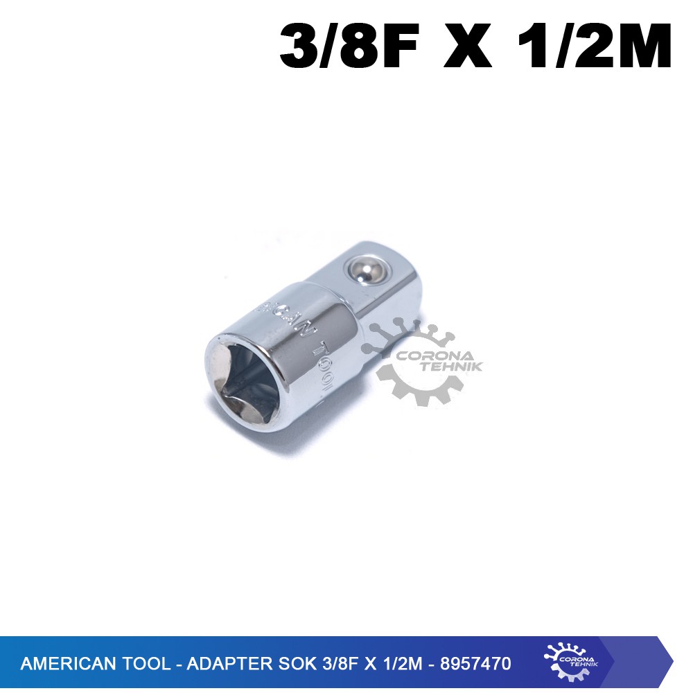 American Tool - Adapter Sok 3/8F x 1/2M - 8957470