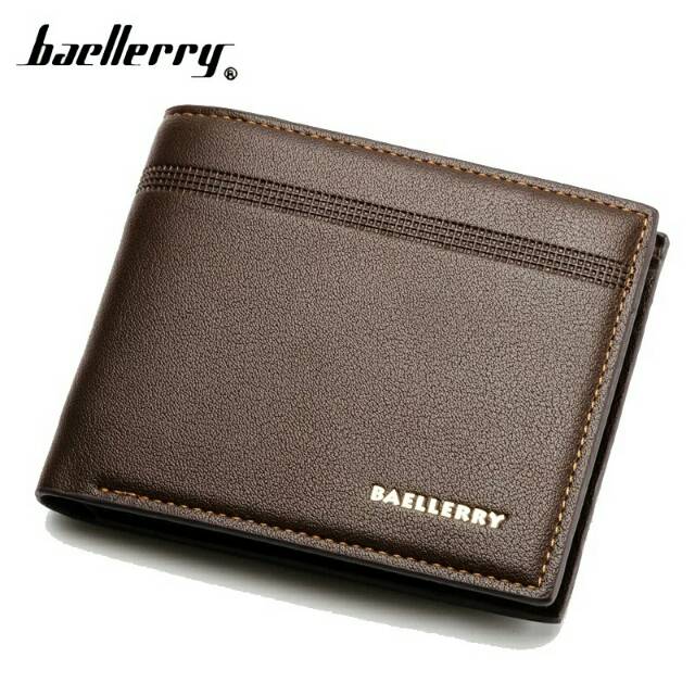 Baellerry Dompet Pria Cowok Import Impor Pendek