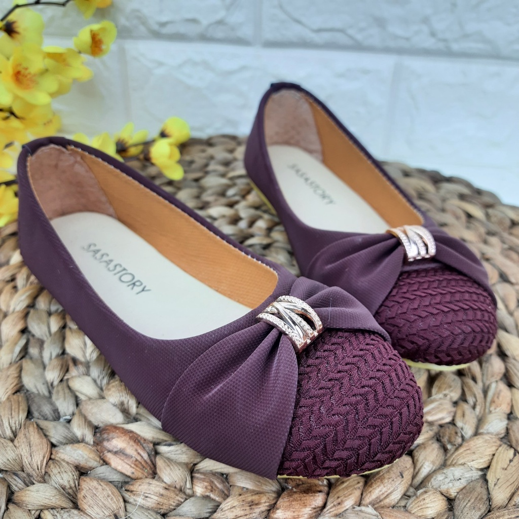 mandirishoesstore-SEPATU SANDAL FLATSHOES ANAK PEREMPUAN 3 4 5 6 7 8 TAHUN HAY08