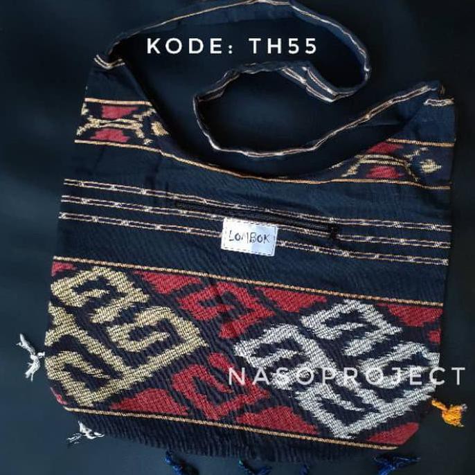 TERMURAH TAS SELEMPANG COWOK MURAH■ TAS SELEMPANG BAHAN KAIN TENUN LOMBOK HALUSAN KORTING