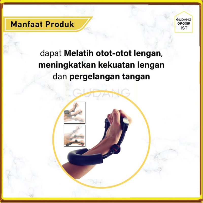 Power Wrist / Alat Memperkuat Otot Pergelangan