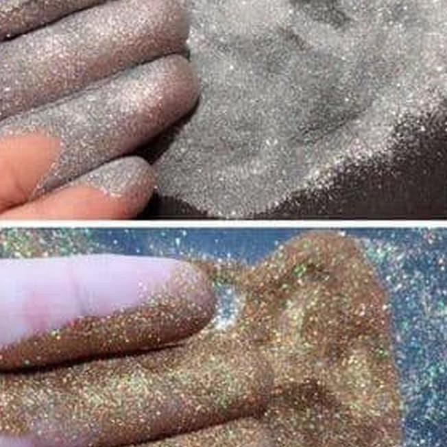 975O GLITTER BUBUK DUST GLITTER HOLOGRAM GLITTER BUBUK GOLD - GOLD LSDV