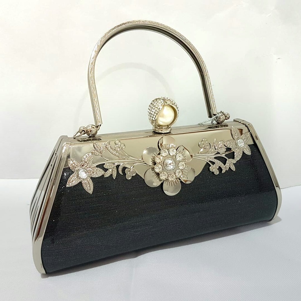 Tas Pesta Farnell Clutch Cantik Kondangan Glitter Glossy 2886/2876