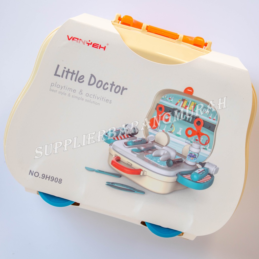 Mainan Koper Backpack Little Doctor Dokter Dokteran HM0385