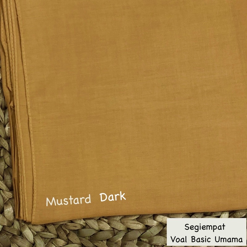 Hijab Basic Voal Umama Part 1-Dark Mustard
