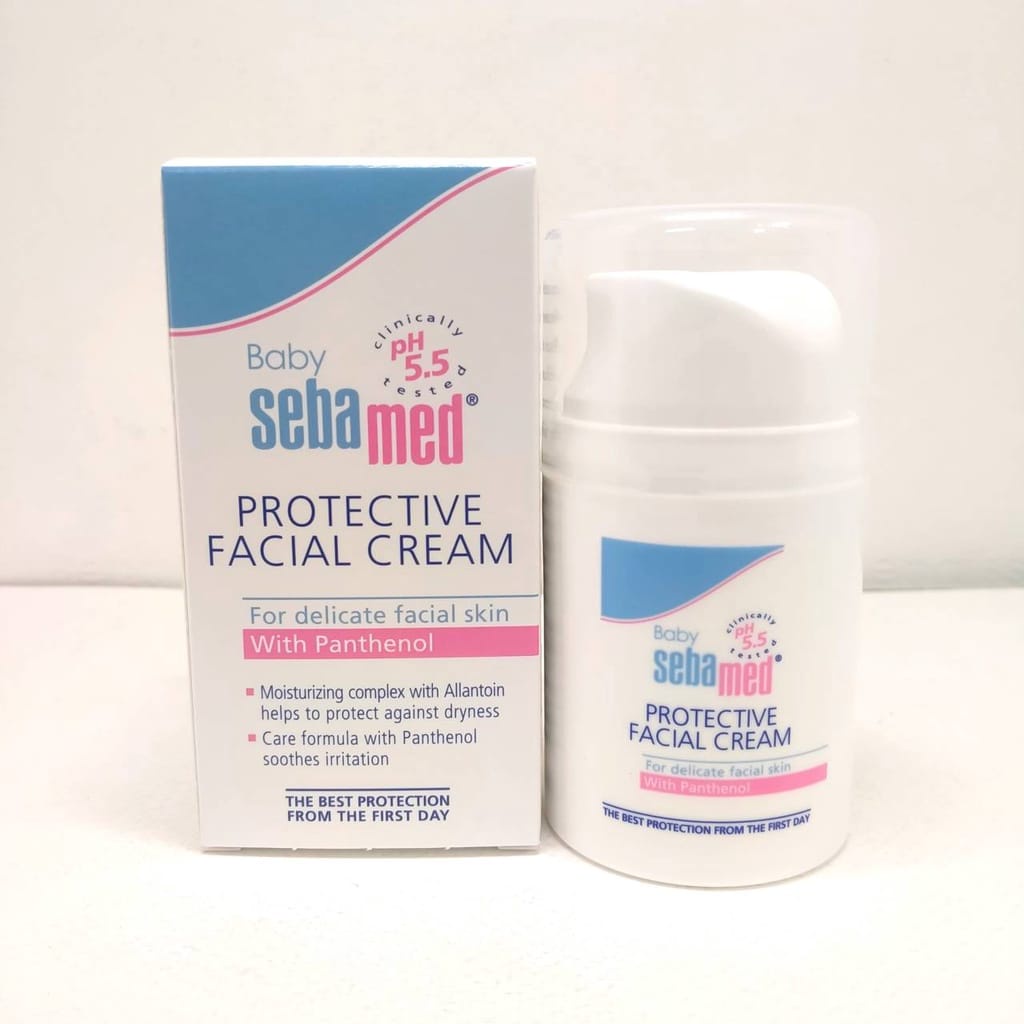 Original sebamed protective facial cream 50ml 10ml 50 10 ml