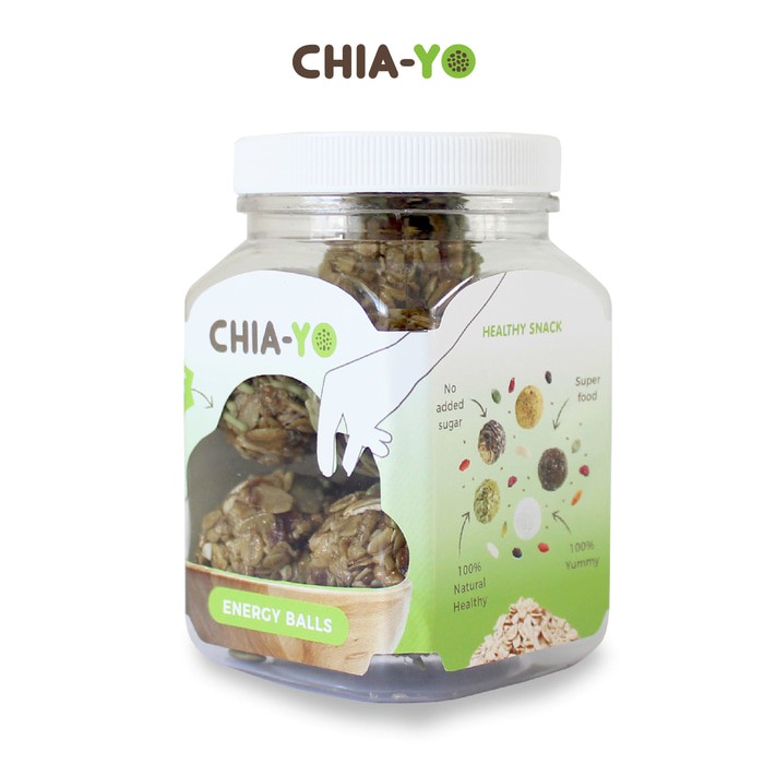 

Energy Ball Cup Oat Matcha isi 9 ball