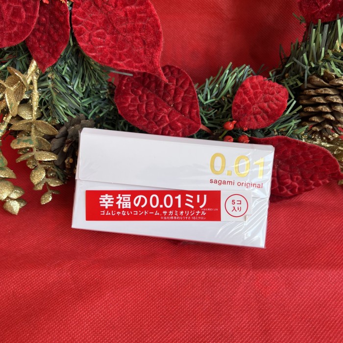 Kondom Import Jepang Sagami 0.01 Original Japan (Kondom tertipis)