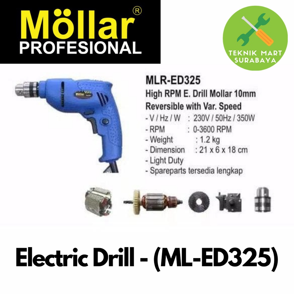 Mollar Mesin Bor / Drill (MLR-ED325)